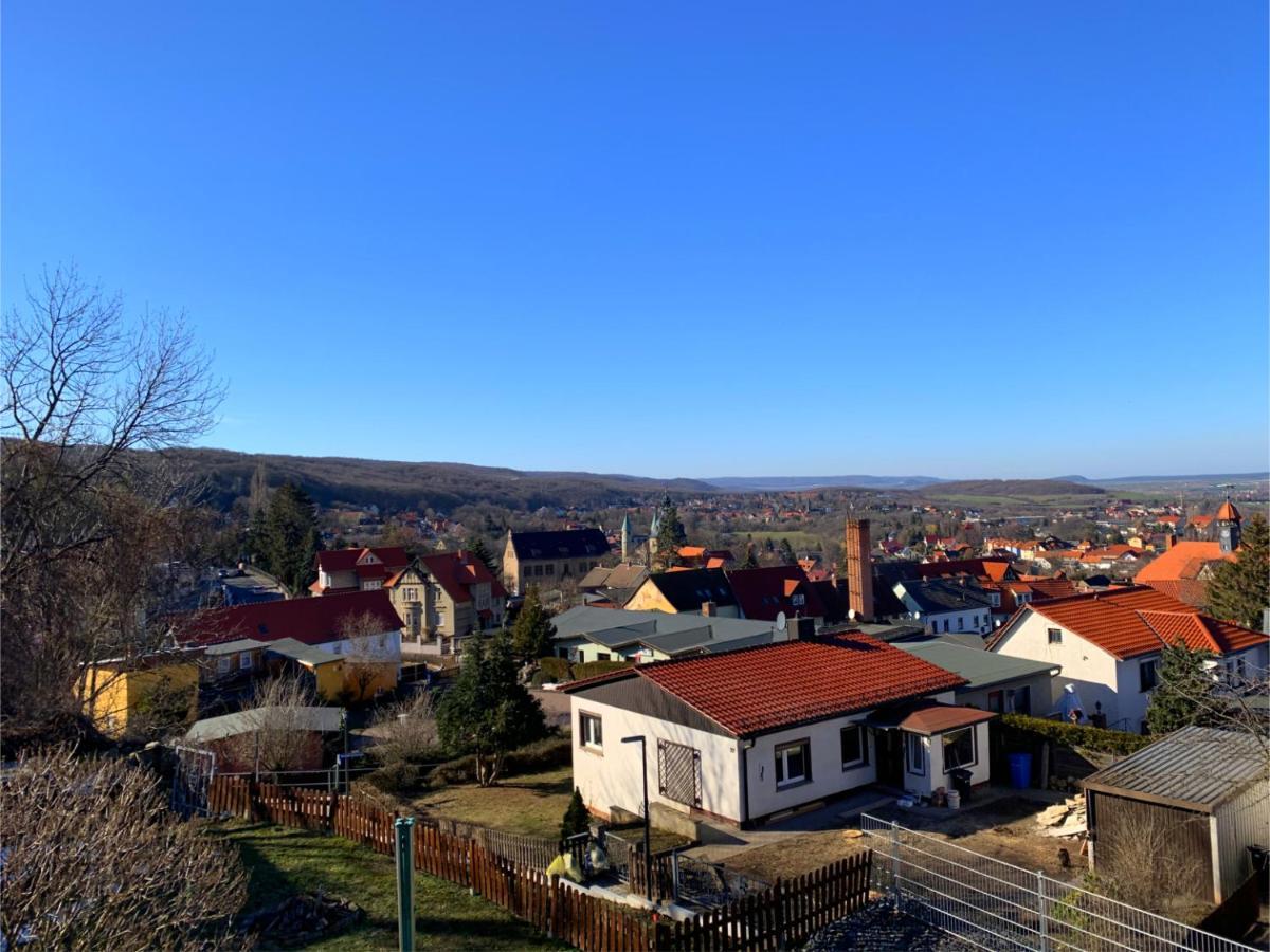 Ferienhaus Am Osterberg เควดลินบวร์ก ภายนอก รูปภาพ