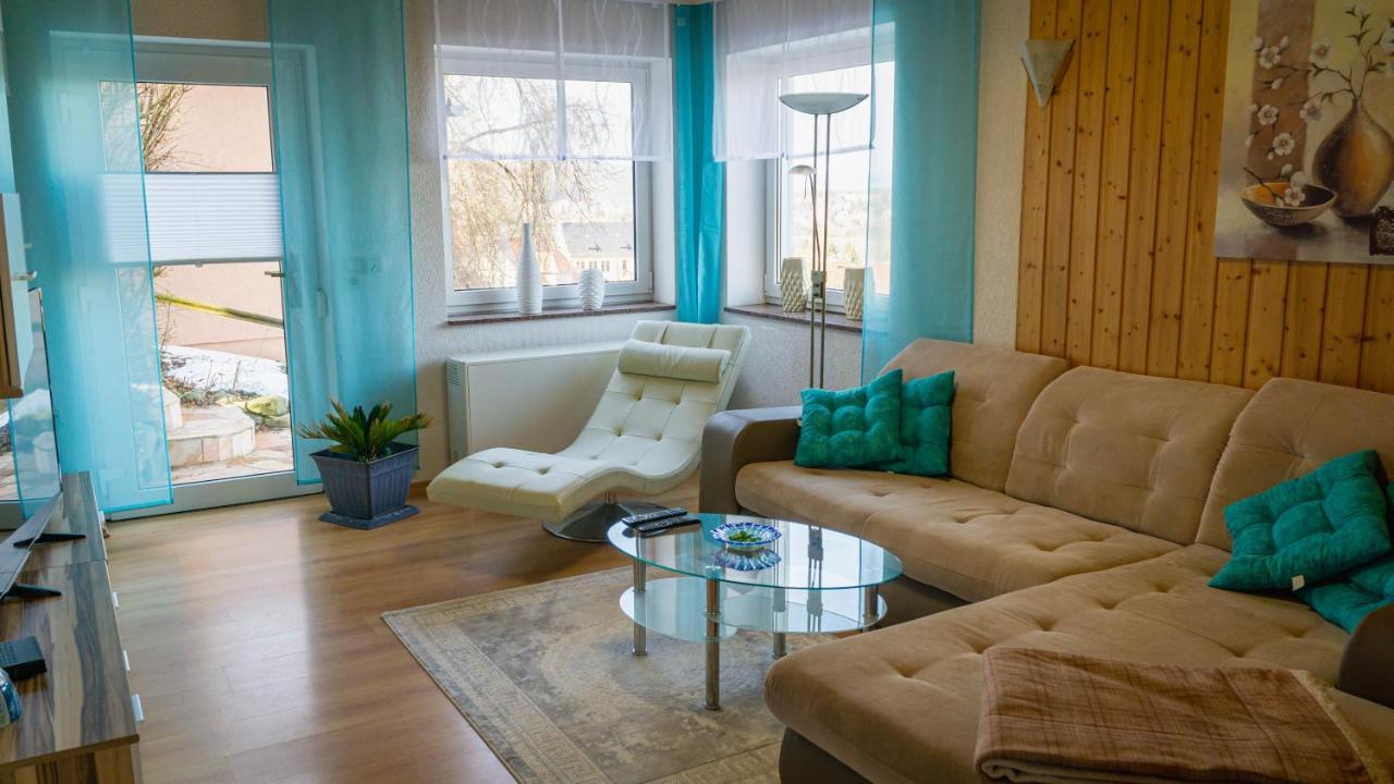 Ferienhaus Am Osterberg เควดลินบวร์ก ภายนอก รูปภาพ