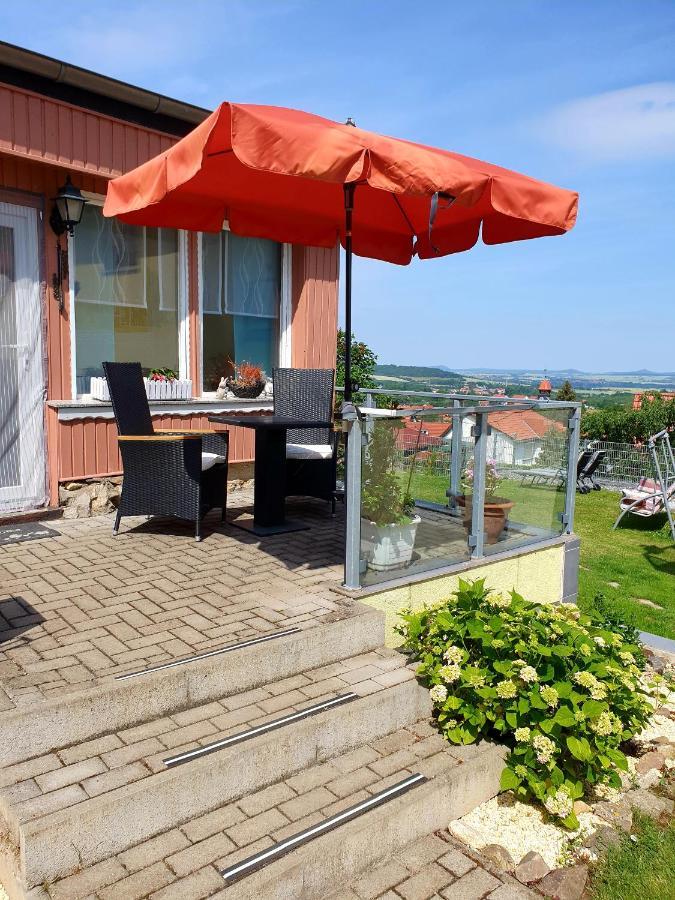 Ferienhaus Am Osterberg เควดลินบวร์ก ภายนอก รูปภาพ